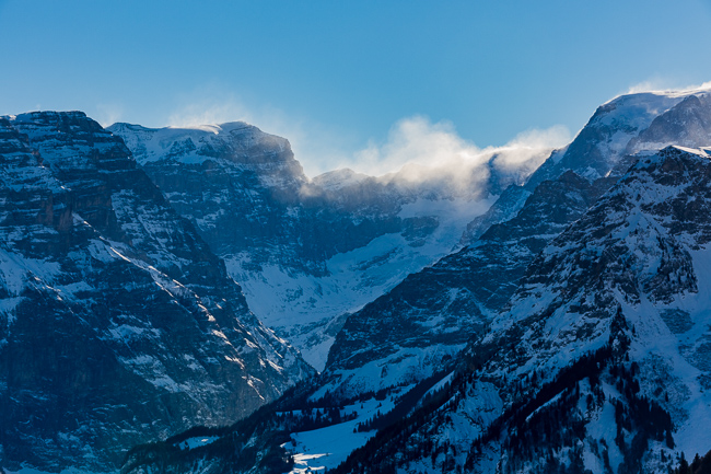 Schnee und Eis Fotografie im Glarnerland