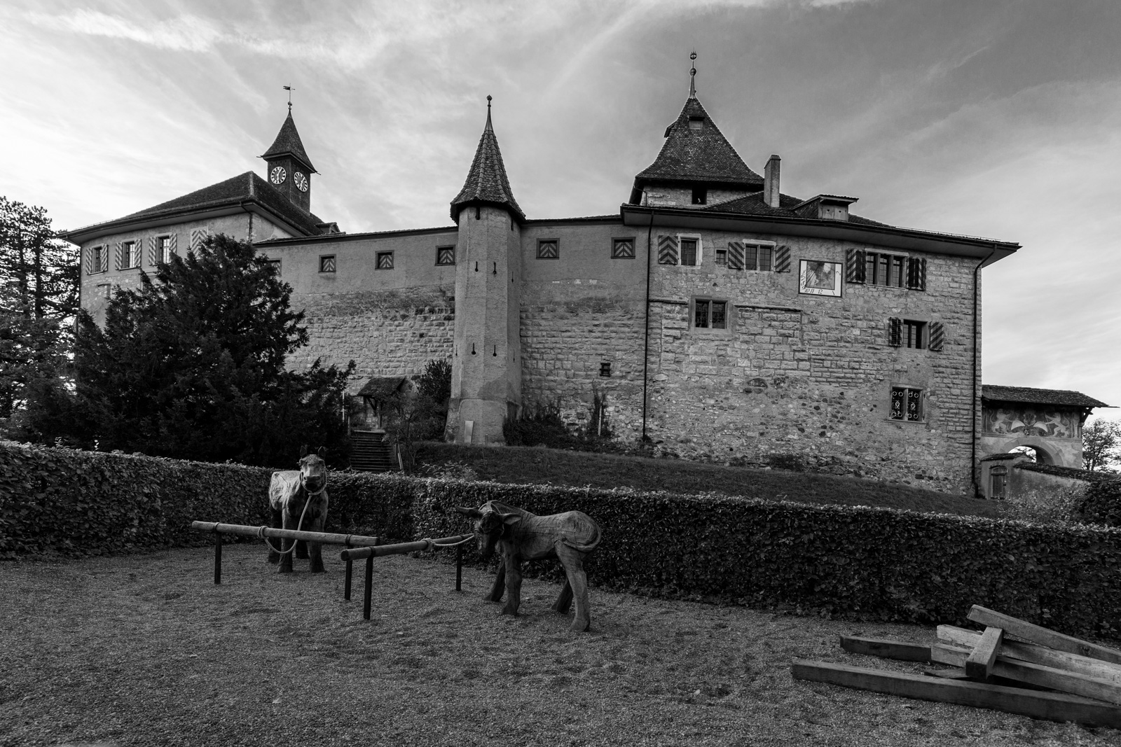 Fotografieren auf der Kyburg