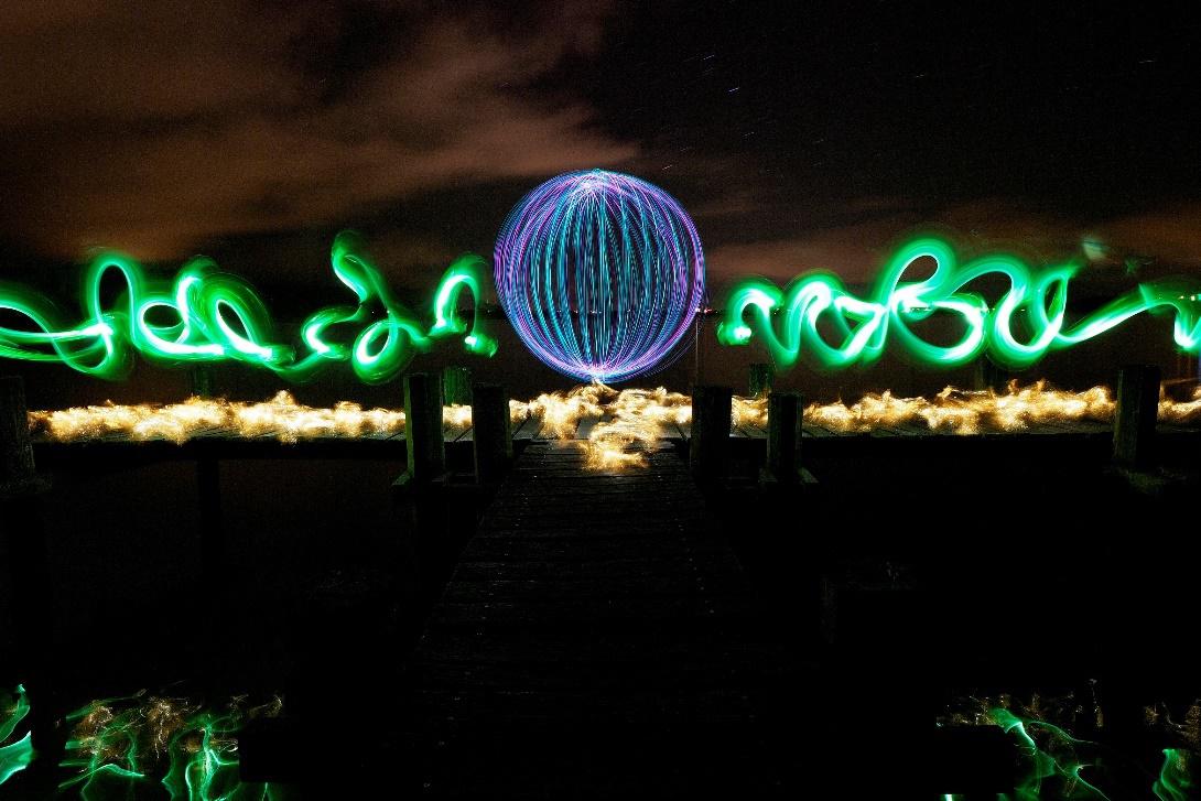 Einstieg ins Lightpainting - Malen mit Licht