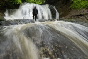 Wasserfall- und Bachlauffotografie