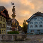 Stadtfotografie zur abendlichen Blauen Stunde