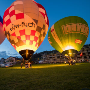 Ballonglühen im Toggenburg