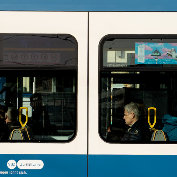 Tramfahrt in Zürich 2